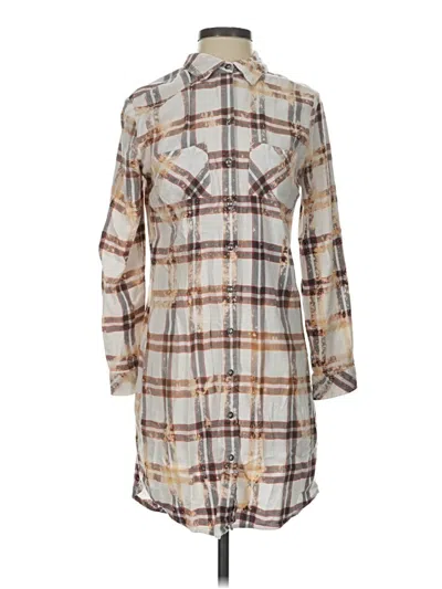 Pre-owned Tribal Jeans Casual Dress In Brown