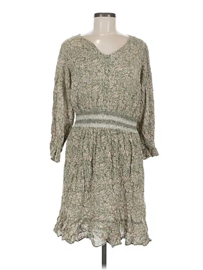 Pre-owned Tribal Jeans Casual Dress In Green