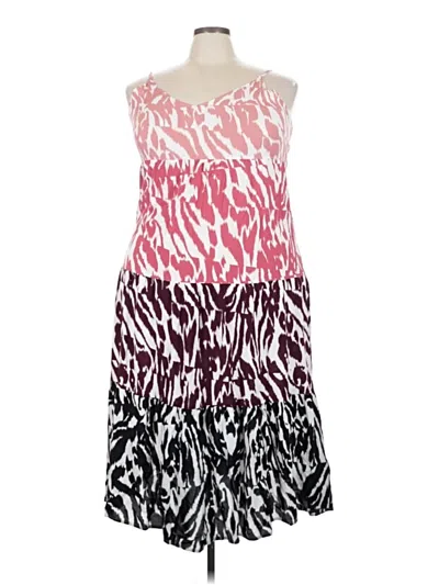 Pre-owned Tribal Jeans Casual Dress In Pink