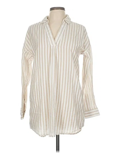 Pre-owned Tribal Jeans Casual Dress In White