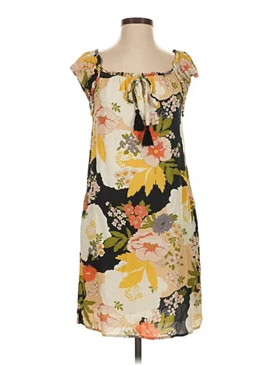 Pre-owned Tribal Jeans Casual Dress In Yellow