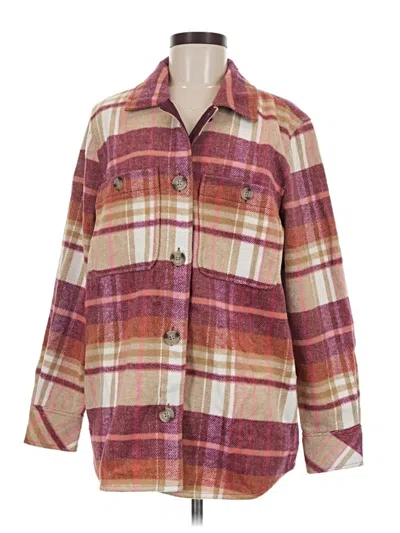 Pre-owned Tribal Jeans Coat In Pink