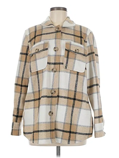 Pre-owned Tribal Jeans Coat In White