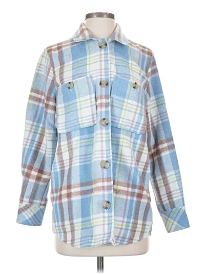 Pre-owned Tribal Jeans Fleece Jacket In Blue