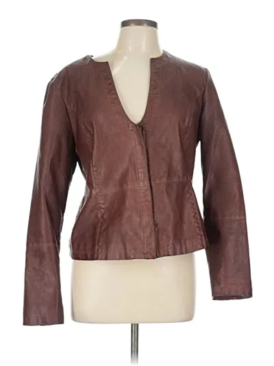 Pre-owned Tribal Jeans Jacket In Brown