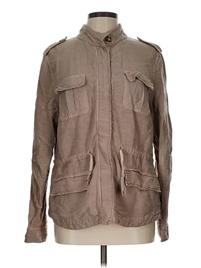 Pre-owned Tribal Jeans Jacket In Brown