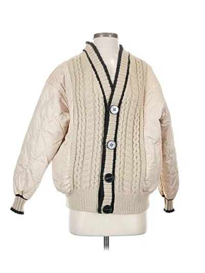 Pre-owned Tribal Jeans Jacket In Ivory