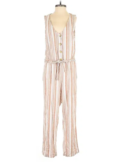 Pre-owned Tribal Jeans Jumpsuit In Brown