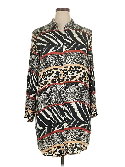 Pre-owned Tribal Jeans Kimono In Black