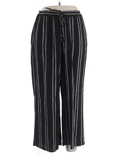 Pre-owned Tribal Jeans Linen Pants In Black