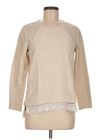 Pre-owned Tribal Jeans Long Sleeve Top In Brown