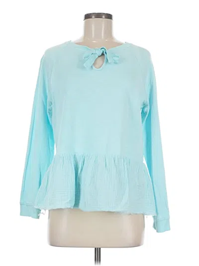 Pre-owned Tribal Jeans Long Sleeve T-shirt In Blue