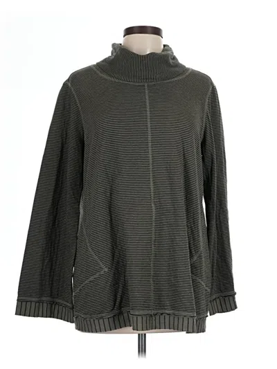 Pre-owned Tribal Jeans Long Sleeve Turtleneck In Green