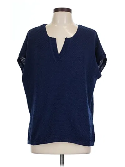 Pre-owned Tribal Jeans Poncho In Blue
