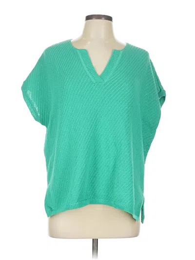 Pre-owned Tribal Jeans Poncho In Green