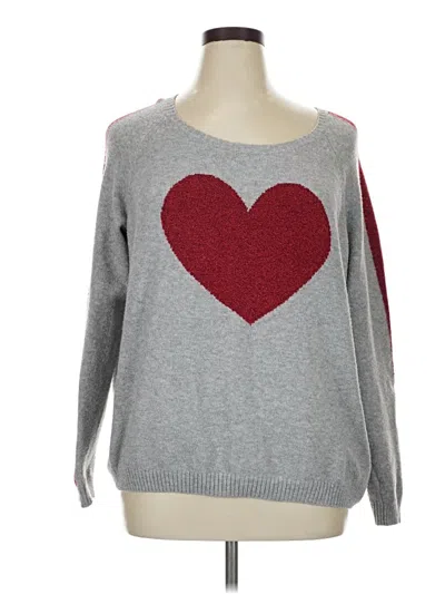 Pre-owned Tribal Jeans Pullover Sweater In Gray
