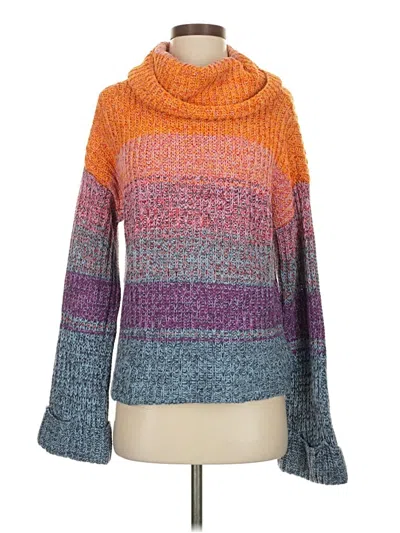 Pre-owned Tribal Jeans Pullover Sweater In Orange