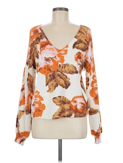 Pre-owned Tribal Jeans Pullover Sweater In Orange