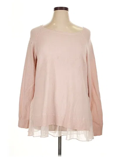 Pre-owned Tribal Jeans Pullover Sweater In Pink
