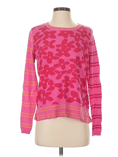 Pre-owned Tribal Jeans Pullover Sweater In Pink