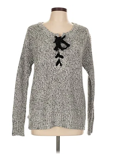 Pre-owned Tribal Jeans Pullover Sweater In Silver