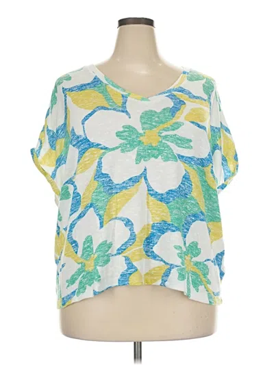 Pre-owned Tribal Jeans Short Sleeve T-shirt In Blue