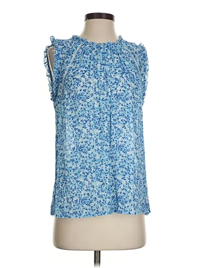 Pre-owned Tribal Jeans Sleeveless Blouse In Blue
