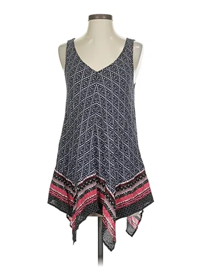 Pre-owned Tribal Jeans Sleeveless Blouse In Gray