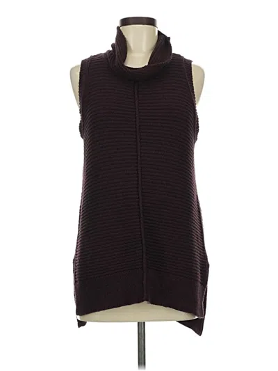 Pre-owned Tribal Jeans Sleeveless Top In Burgundy