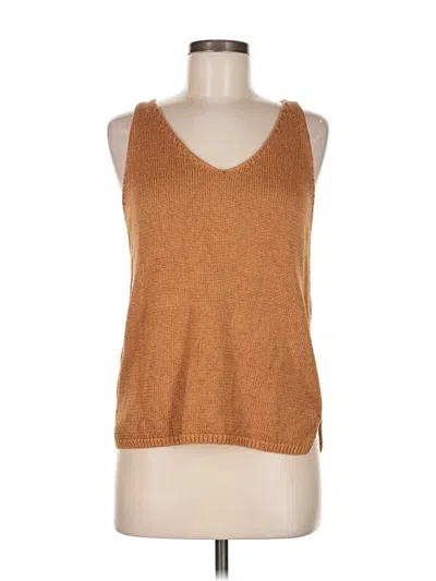 Pre-owned Tribal Jeans Sweater Vest In Brown