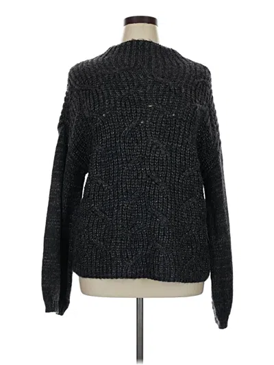 Pre-owned Tribal Jeans Turtleneck Sweater In Black