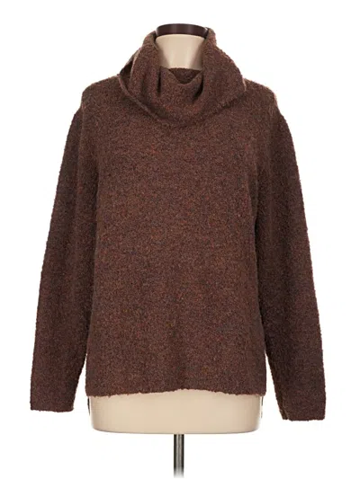 Pre-owned Tribal Jeans Turtleneck Sweater In Brown