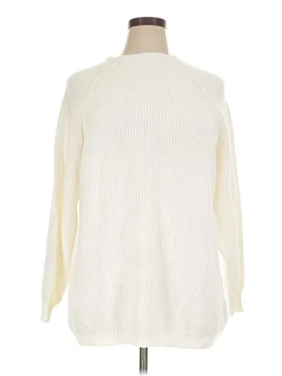 Pre-owned Tribal Jeans Turtleneck Sweater In Ivory