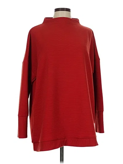 Pre-owned Tribal Jeans Turtleneck Sweater In Red