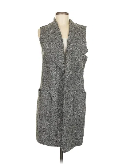 Pre-owned Tribal Jeans Vest In Gray