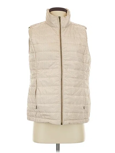 Pre-owned Tribal Jeans Vest In Ivory