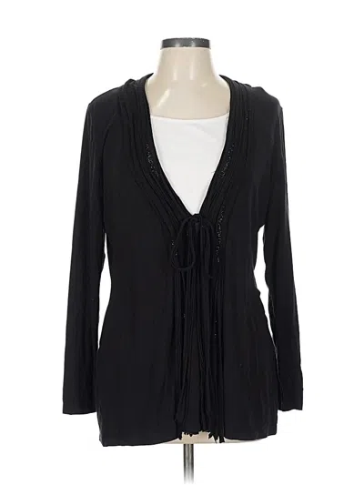 Pre-owned Tribal Kimono In Black