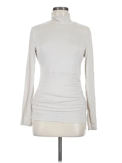 Pre-owned Tribal Long Sleeve Turtleneck In White