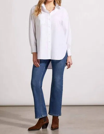 Tribal Loose Fit Shirt In White