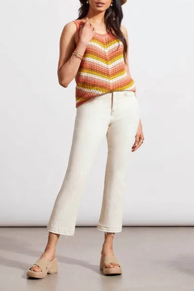 Tribal Multi Sweater In Cyder In Orange