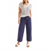 Tribal Nautical Stripe Sweater In White