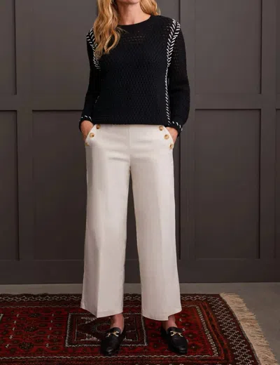 Tribal Pull On Palazzo Pants In Moonstone In Pink