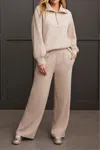 Tribal Pull On Pant With Pockets In Frost Grey In Multi