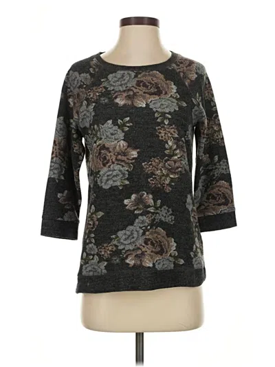 Pre-owned Tribal Pullover Sweater In Black