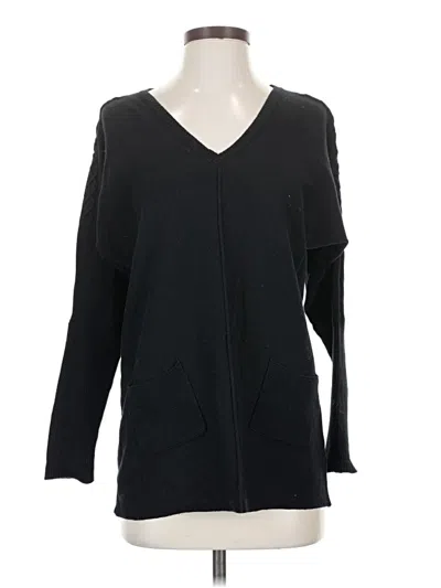 Pre-owned Tribal Pullover Sweater In Black