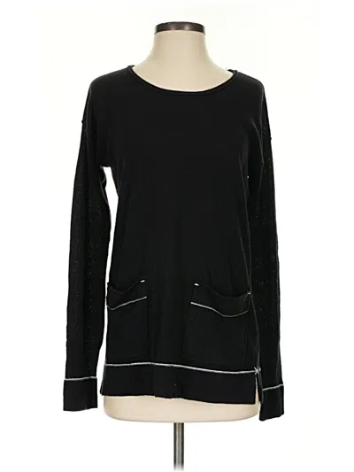 Pre-owned Tribal Pullover Sweater In Black