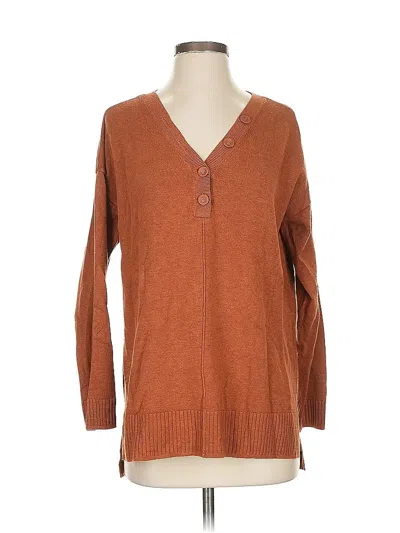 Pre-owned Tribal Pullover Sweater In Brown