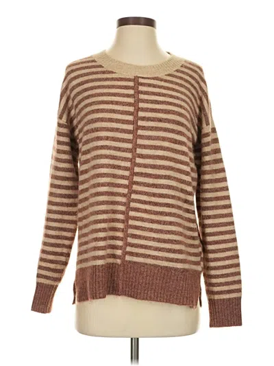 Pre-owned Tribal Pullover Sweater In Brown