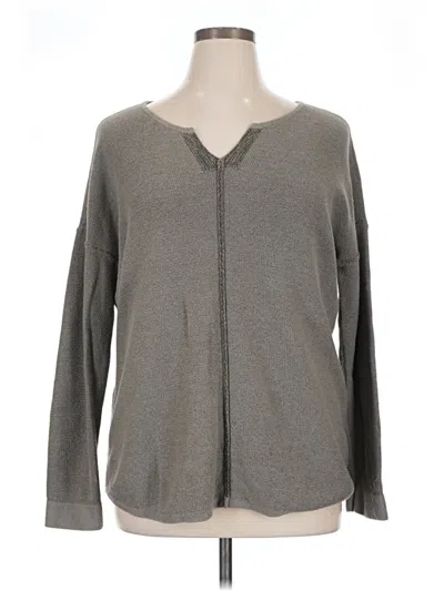 Pre-owned Tribal Pullover Sweater In Gray