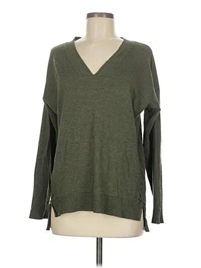 Pre-owned Tribal Pullover Sweater In Green